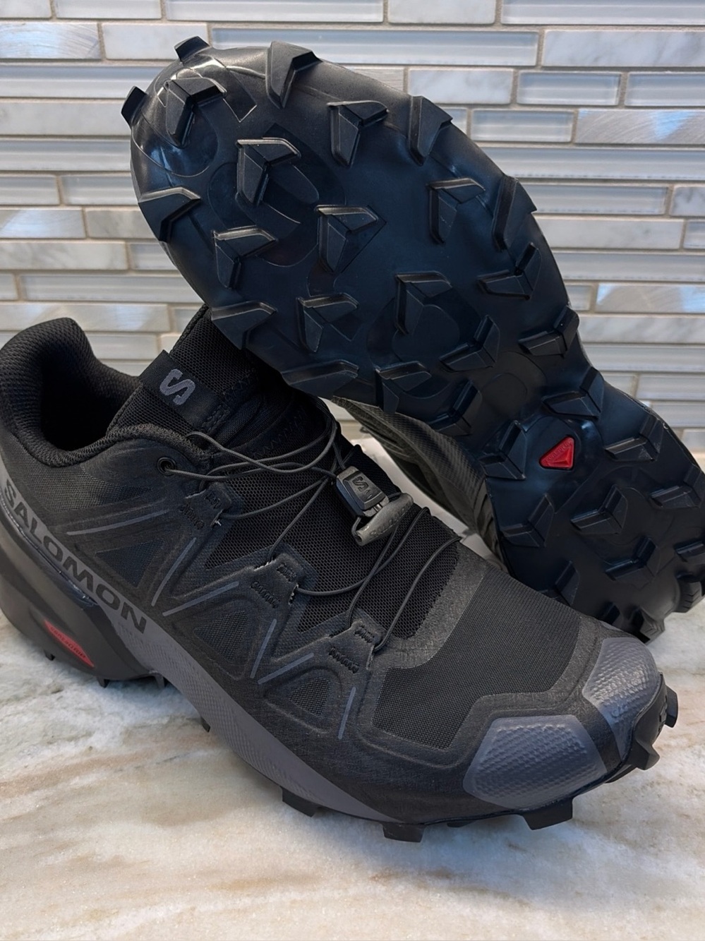 Salomon Speedcross 6 Trail Running Shoes Size Men’s Size 9 Black New